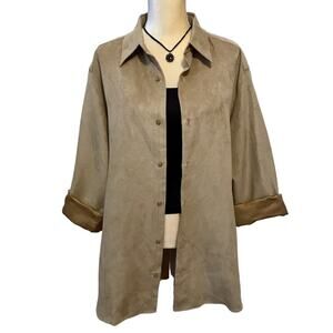 Claiborne Button Down Blouse for Women XL